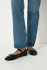 Black Leonie Soft Ballet Flats