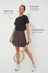 Black Short Sleeve Ryan Boyfriend Tee