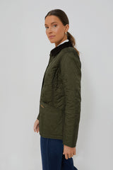 Olive Annandale Quilted Jacket