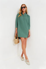 Green Polly Dress
