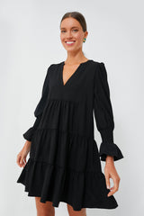 Black Crepe Kenzo Dress