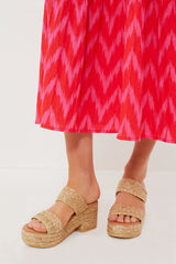 Cognac Ocean Ave Sandals