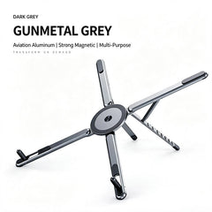 Magnetic Aluminum Alloy Foldable Desktop Stand