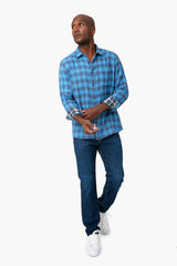 Cobalt Nights Buffalo Reversible Shirt