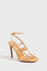 New Wheat Cage High Heels
