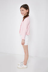 Frill Cardigan