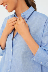 Chambray Adair Boyfriend Shirt