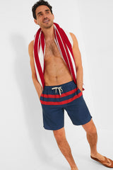 Red Stripe Anchor Trunks