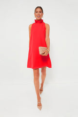 Poppy Red Blythe Dress