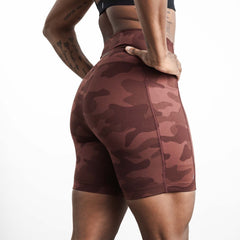 Women's High-Rise Matte Pocket Short 6