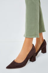 Brown Zala Heels