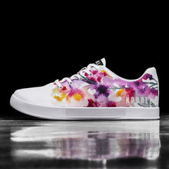 Women's Floral Canvas Trainer
