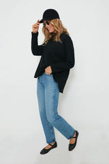 Black Leonie Soft Ballet Flats