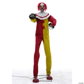 2024 NEW 7' Pesky the Clown Animated Halloween Decoration