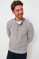 Gray Clayton Textured Pullover