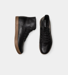 Women's High-Top Leather Cupsole Trainer