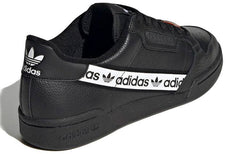 adidas Continental 80 'Wordmark Side Stripe - Black White' H68724