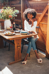 White Miranda Off the Shoulder Blouse