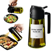 2 in 1 Glass Oil Sprayer & Dispenser