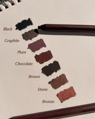 24 HR Waterproof Eyeliner Duo Sharpenable Eye Pencil