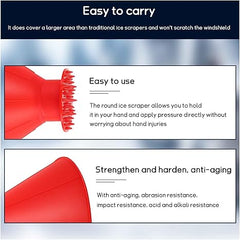 Car glass snow scraper snow remover