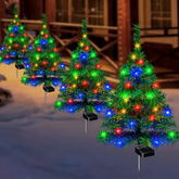 Solar Christmas Tree Lights