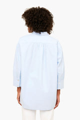 Blue Oxford Adair Boyfriend Shirt