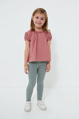 Pink Check Margaret Blouse