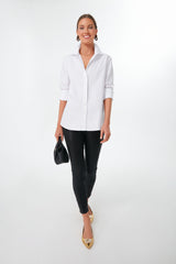 White Oxford Boyfriend Shirt