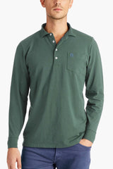 Rolling Rock Jack Long Sleeve Polo