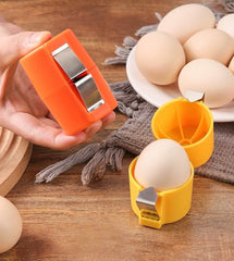Eggshell bottle opener