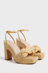 Natural Fae Platform Heels
