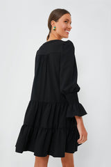 Black Crepe Kenzo Dress
