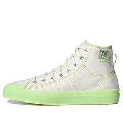 adidas originals Nizza Hi Rf 'Cream Yellowgreen' GX2706
