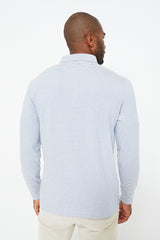 Madaket Stripe Long Sleeve Movement Polo