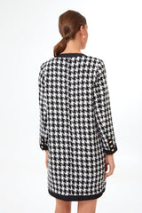 Coco Tweed Bow Dress