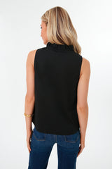 Black Veronica Top
