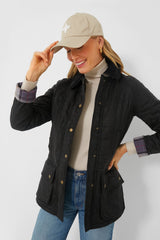 Black Beadnell Polarquilt Jacket