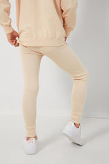 Natural Essential Rib Leggings