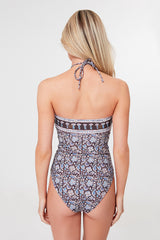 Lilac Amaki Border One Piece