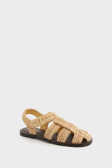 Natural with Dark Brown Outsole Sawyer Sandals