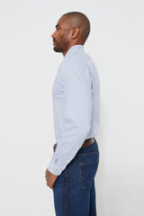 Light Blue Gingham Movement Shirt