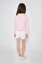 Frill Cardigan