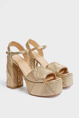 Oro Viejo Florita Heels