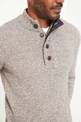 Stone Marl Sid Half Zip