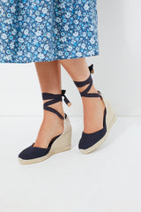 Navy Carina Espadrilles