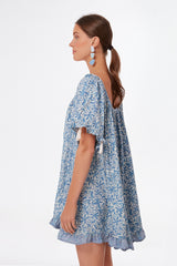 Gloriosa Cornflower Marina Dress