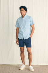 South Pacific Geo Stretch Playa Shirt