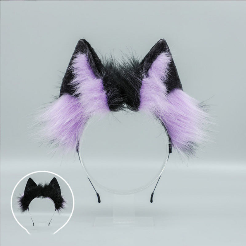 Moving plush headband