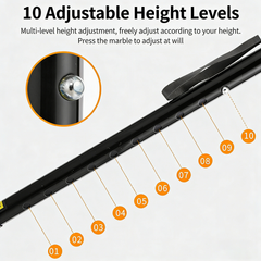 Multifunctional smart radio walking stick